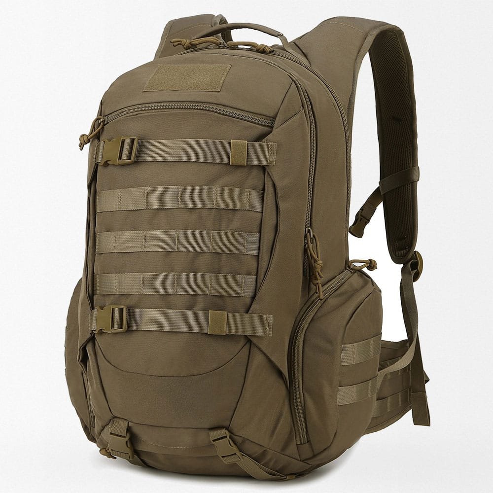 Mochila táctica militar de 35 L con funda impermeable