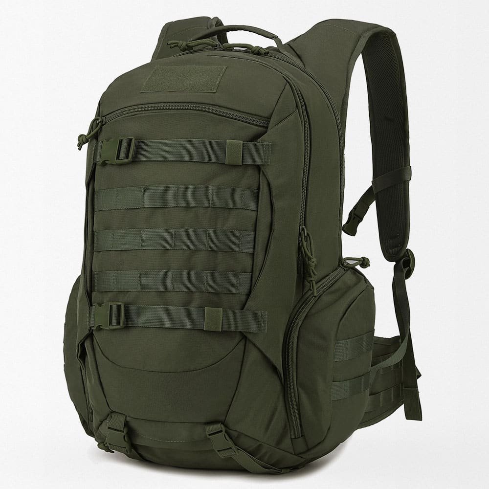 Mochila táctica militar de 35 L con funda impermeable - Imagen 7