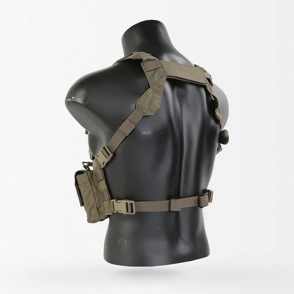 Chaleco táctico de reconocimiento para 4 cargadores - Imagen 4