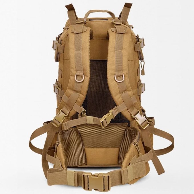 Mochila táctica MOLLE 50 L - Imagen 4
