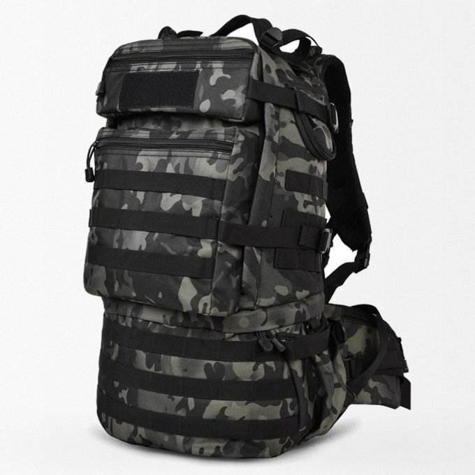 Mochila táctica MOLLE 50 L - Imagen 8
