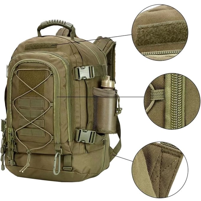 Mochila táctica militar 60 litros - Imagen 4