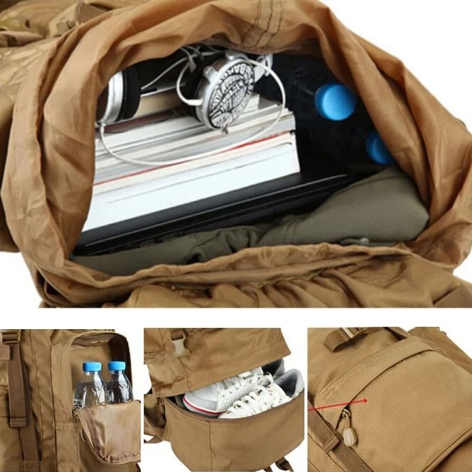 Mochila táctica de 70 L - Imagen 5