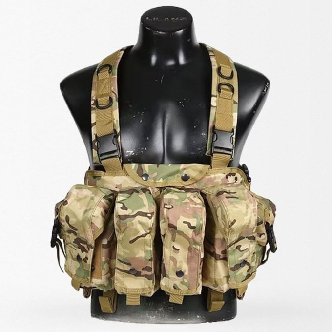 Chest Rig Multicam para 8 cargadores AK - Imagen 3