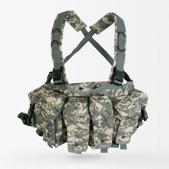 Chest rig UCP para 8 cargadores AK
