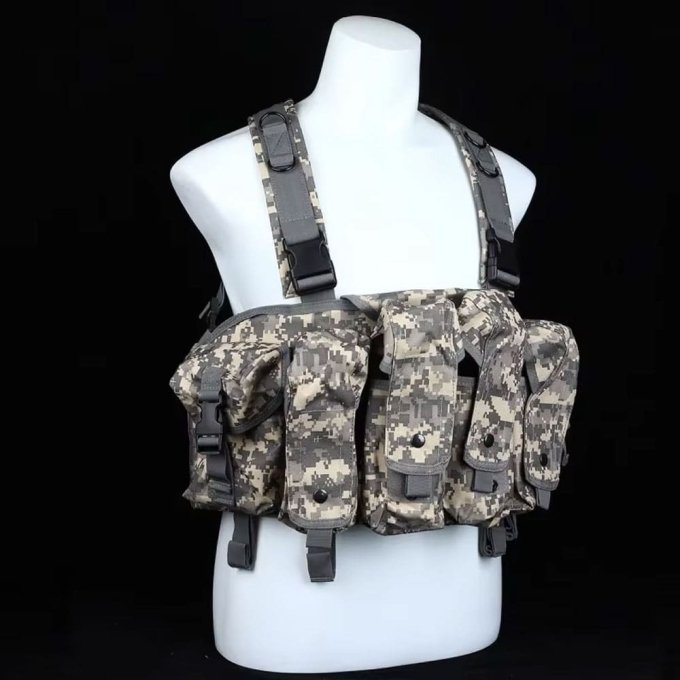 Chest rig UCP para 8 cargadores AK - Imagen 3