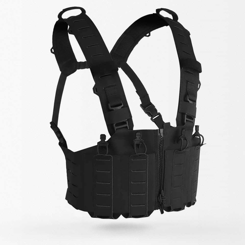 Pechera táctica AR-15 con cremallera frontal SF - Imagen 10