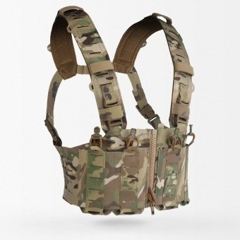 Pechera táctica AR-15 con cremallera frontal SF