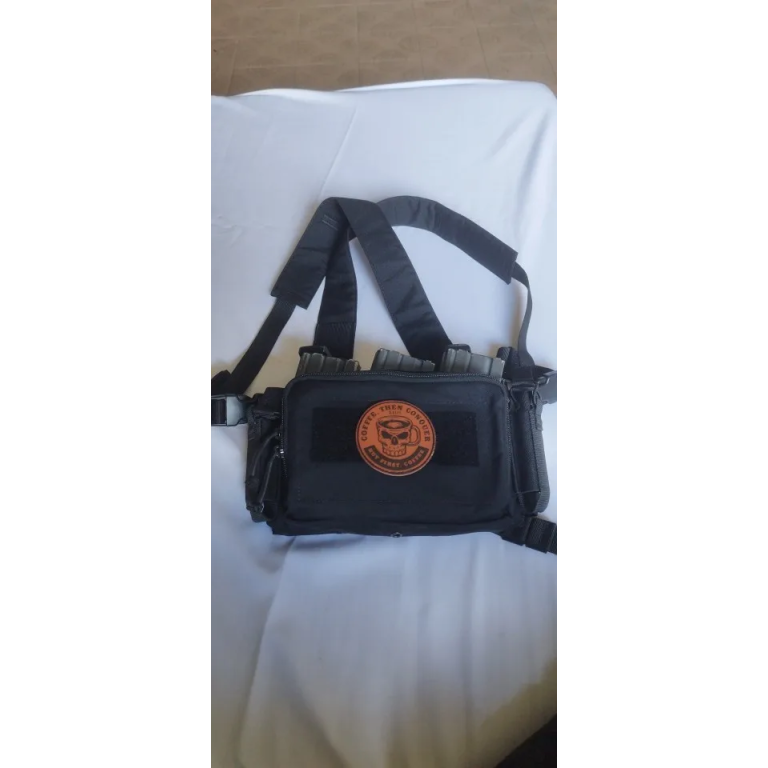 Micro chest rig táctico negro D3CRM photo review