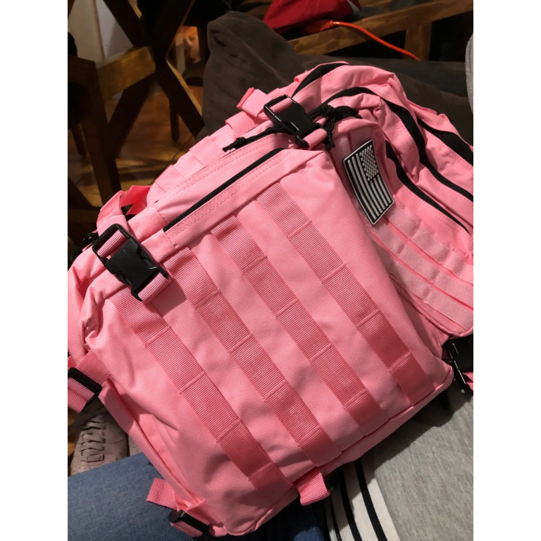 Mochila táctica negra 45L photo review