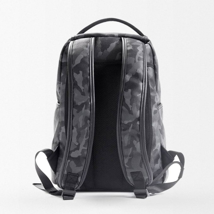 Mochila táctica de cuero camuflada - Imagen 5