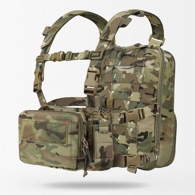 Pechera táctica con mochila D3 - Imagen 2