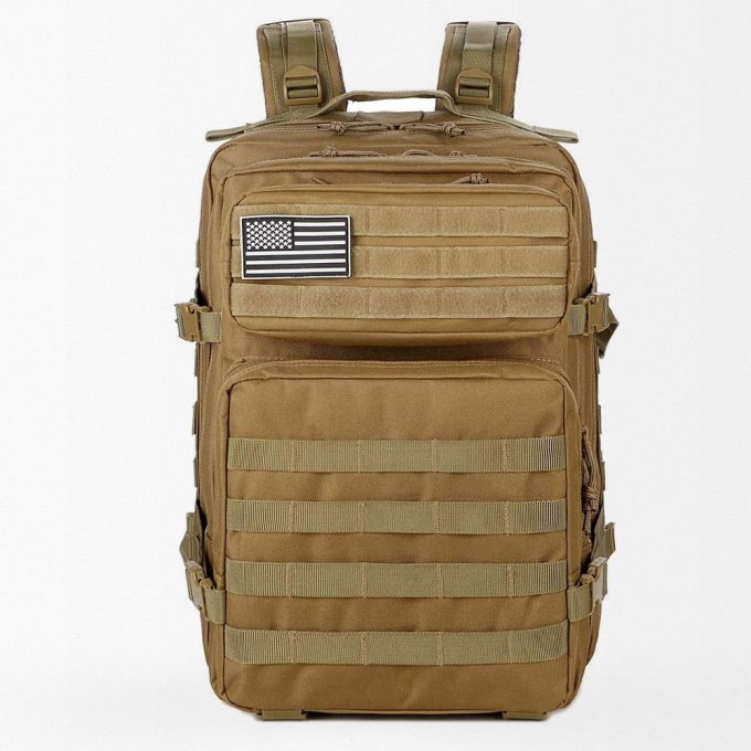 Mochila táctica coyote de 45 L - Imagen 2