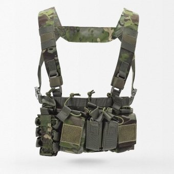 Chaleco táctico D3CR camuflaje Multicam Tropic