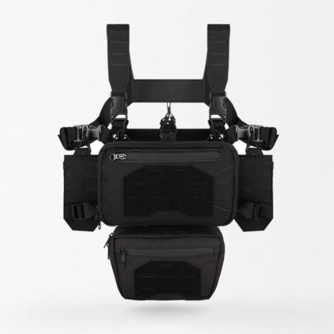Pechera MOLLE YKD con corte láser