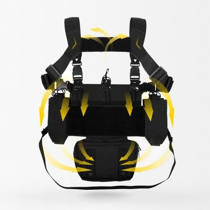 Pechera MOLLE YKD con corte láser - Imagen 2