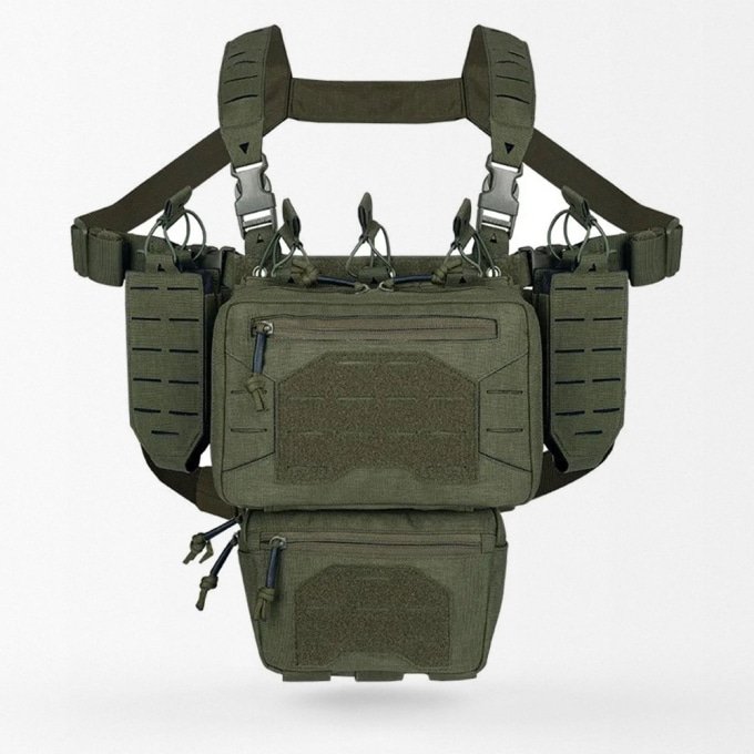 Pechera MOLLE YKD con corte láser - Imagen 7