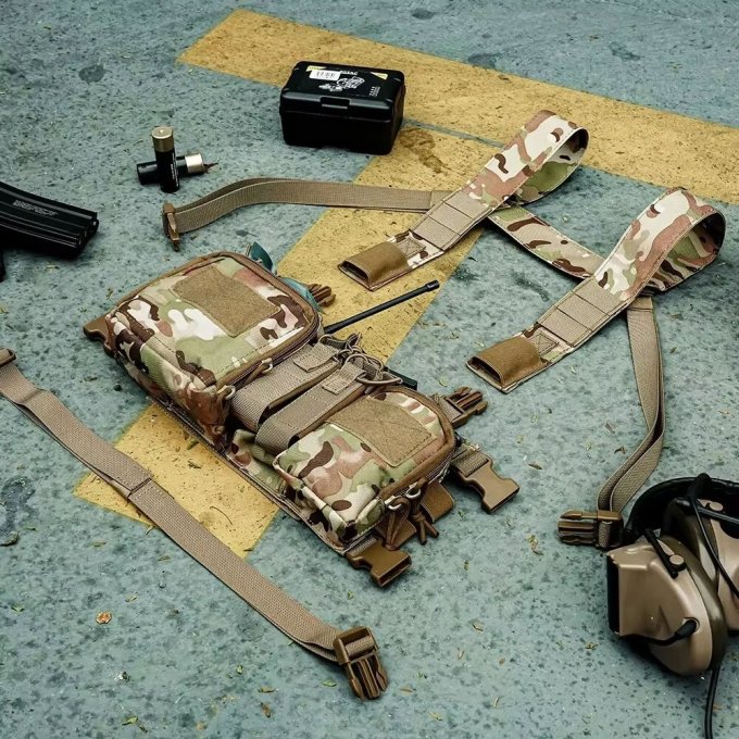 Pechera táctica ligera Multicam - Imagen 3