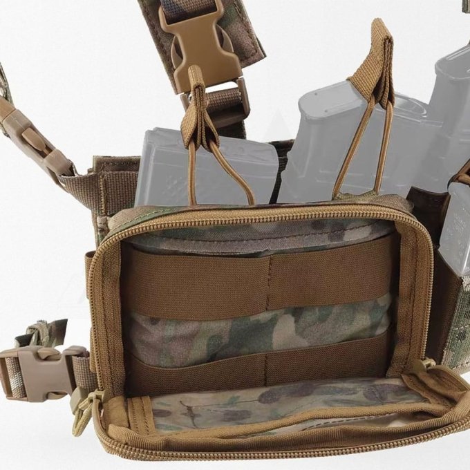 Pechera táctica ligera Multicam - Imagen 4