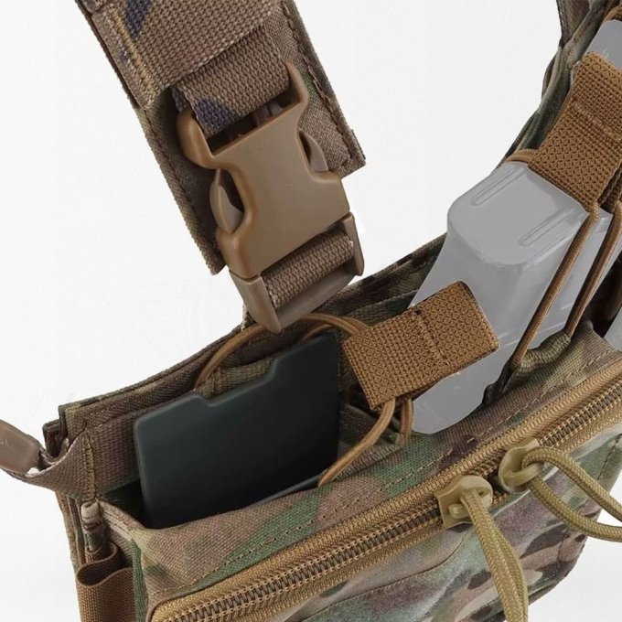 Pechera táctica ligera Multicam - Imagen 5