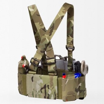 Chest Rig táctico de baja visibilidad con Cummerbund KRDX