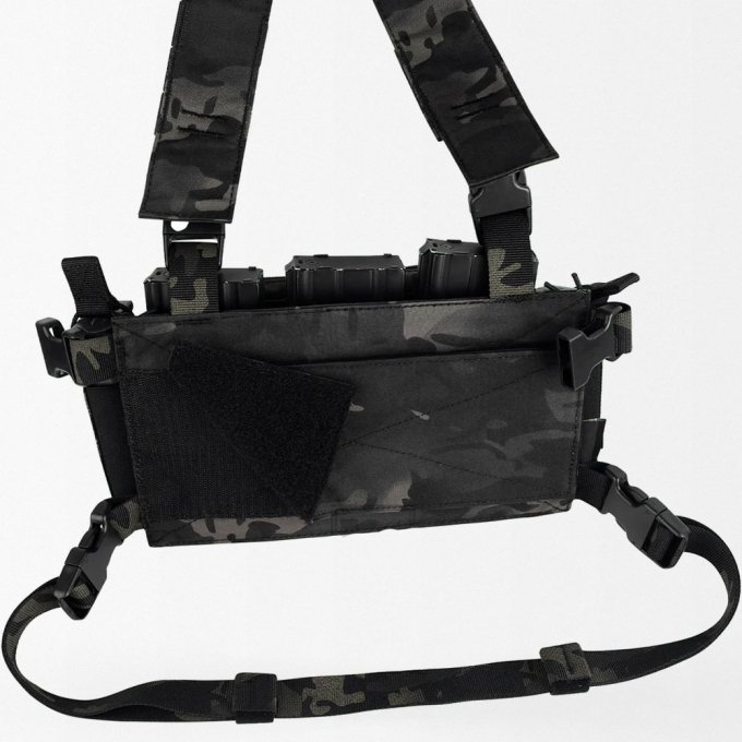 Pechera táctica micro Multicam Black D3CRM - Imagen 5