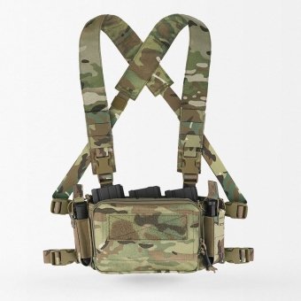 Chaleco de pecho micro Multicam D3CRM
