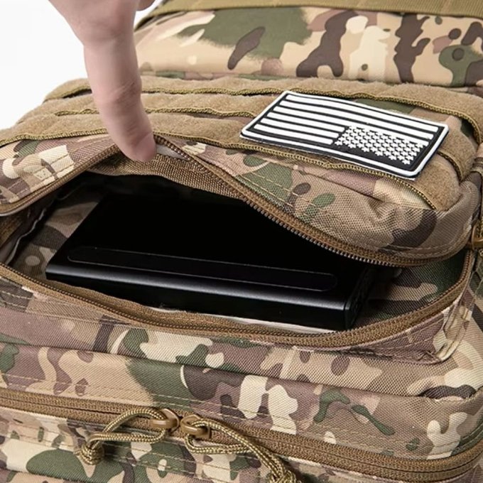 Mochila MOLLE Multicam 45 L - Imagen 6