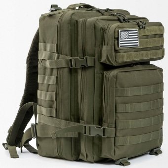 Mochila táctica verde oliva 45 L