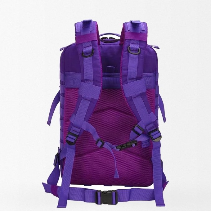 Mochila táctica militar morada 45 L - Imagen 3
