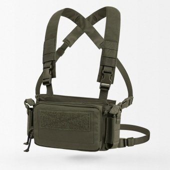 Arnés micro de pecho Verde Ranger D3CRM