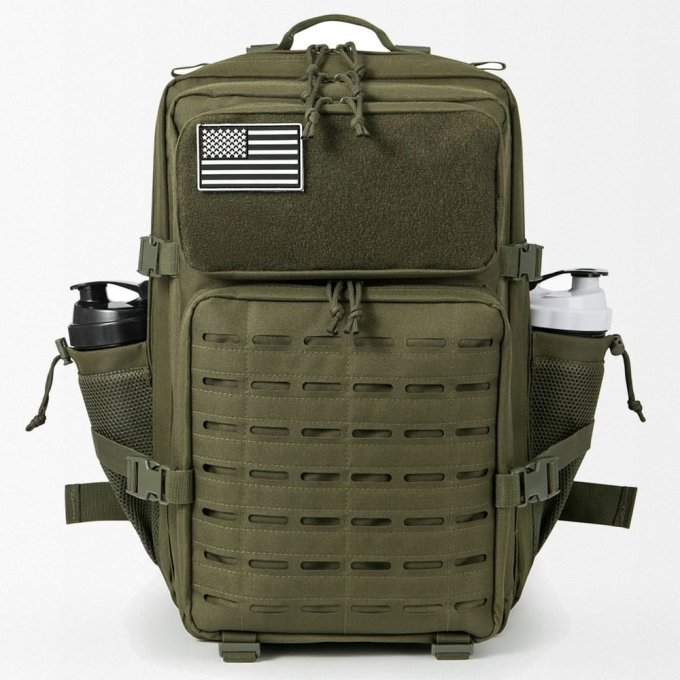Mochila táctica 50L para gimnasio - Imagen 12