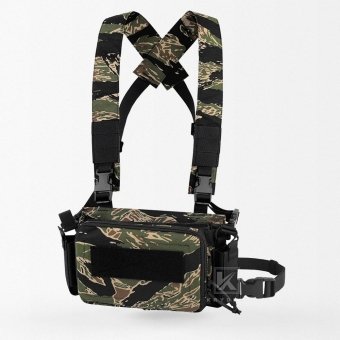 Micro chaleco portapecho Tiger Stripes D3CRM