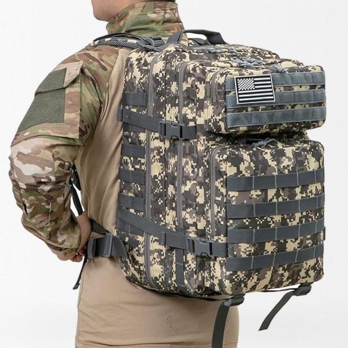 Mochila camuflaje UCP 45L - Imagen 4