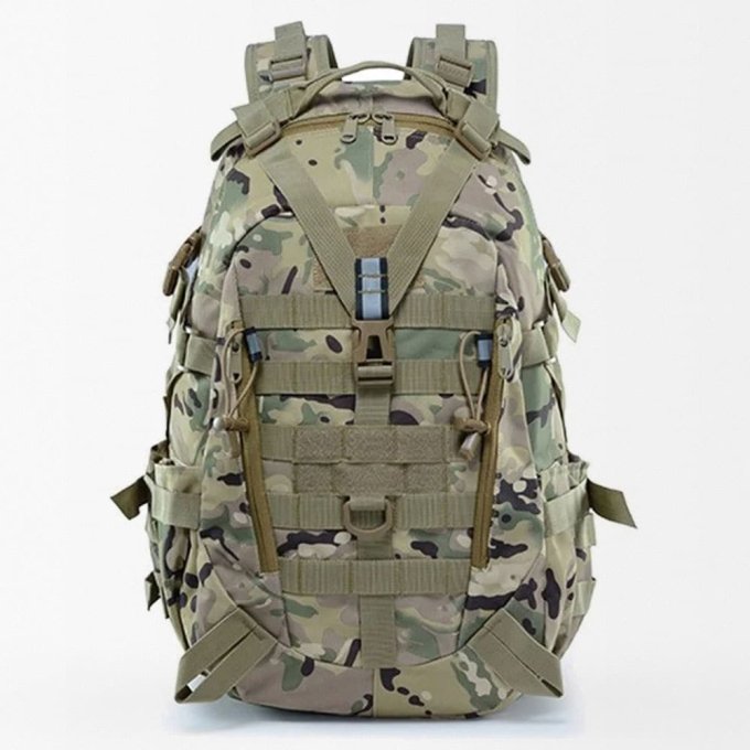 Mochila táctica militar 40 L con tirantes en Y - Imagen 10