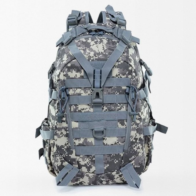 Mochila táctica militar 40 L con tirantes en Y - Imagen 12