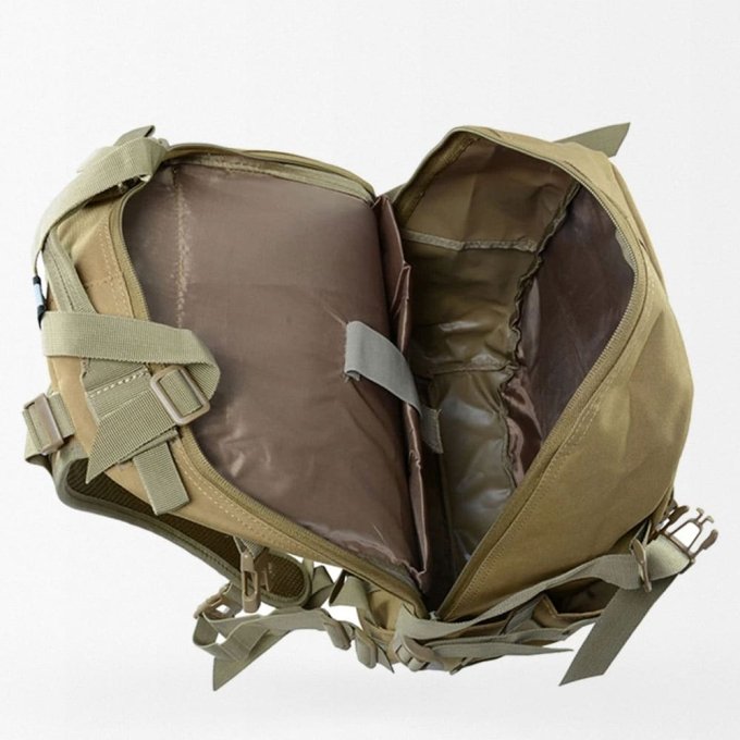 Mochila táctica militar 40 L con tirantes en Y - Imagen 7