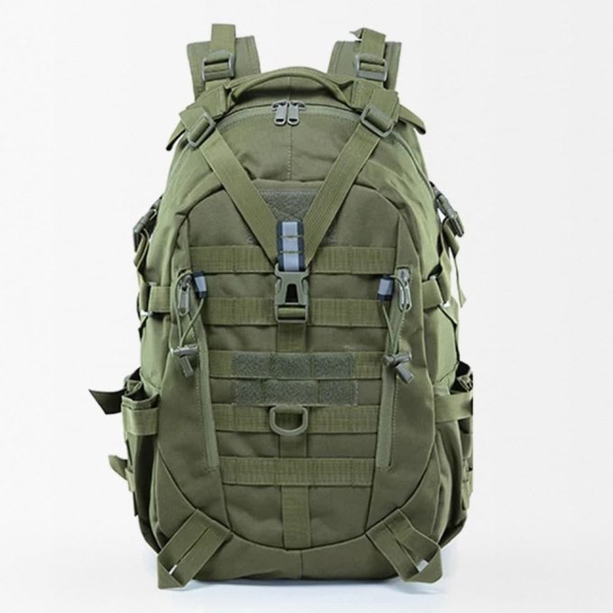 Mochila táctica militar 40 L con tirantes en Y - Imagen 9