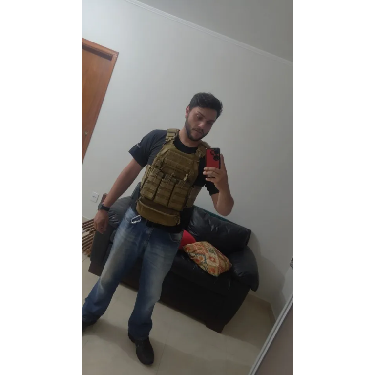 Chaleco portaplacas táctico con portacargadores photo review