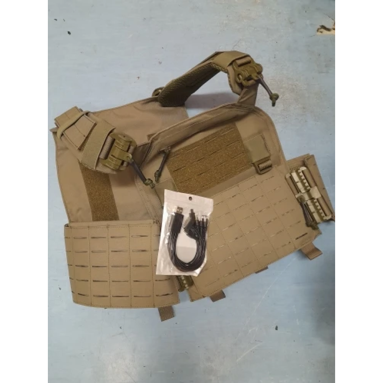 Chaleco portaplacas con placas laterales photo review