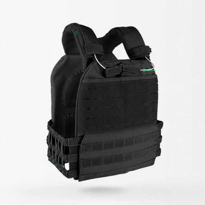 Chaleco portaplacas MOLLE para Airsoft - Imagen 3
