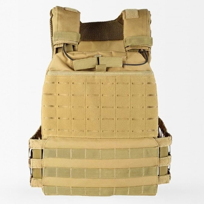 Chaleco portaplacas MOLLE para Airsoft - Imagen 8