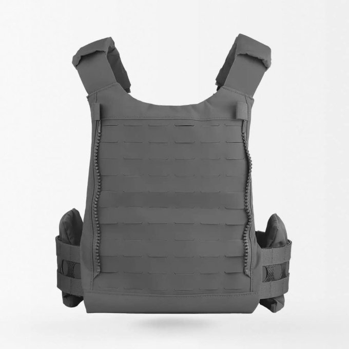 Chaleco portaplacas Ferro Concept gris - Imagen 4