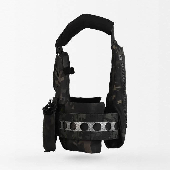 Chaleco portaplacas Ferro Concepts Multicam Negro - Imagen 3