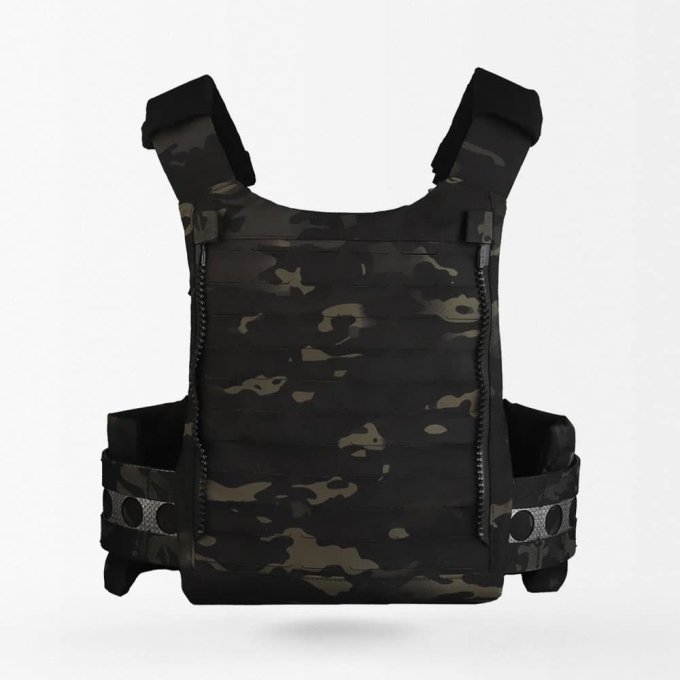 Chaleco portaplacas Ferro Concepts Multicam Negro - Imagen 4