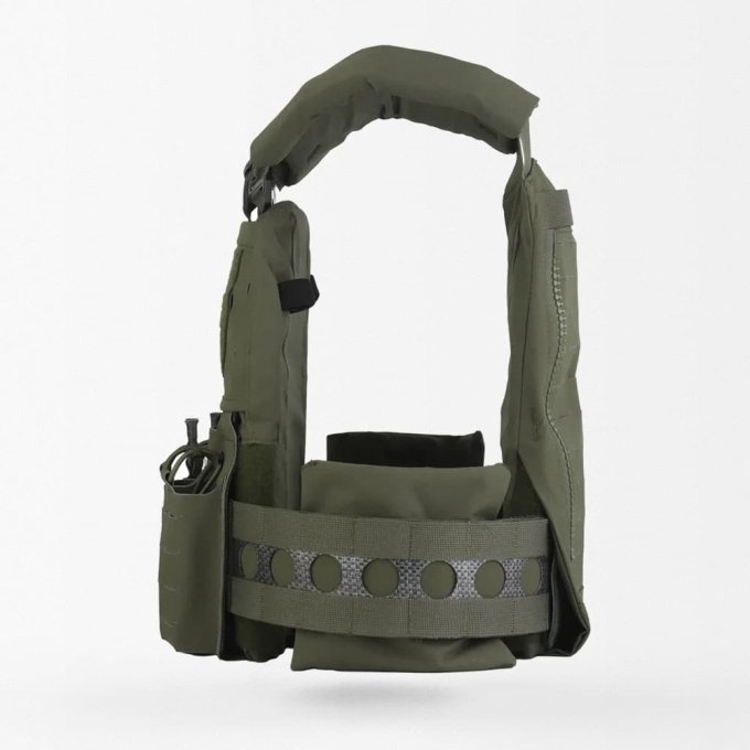 Chaleco portaplacas Ferro Concept verde OD - Imagen 3