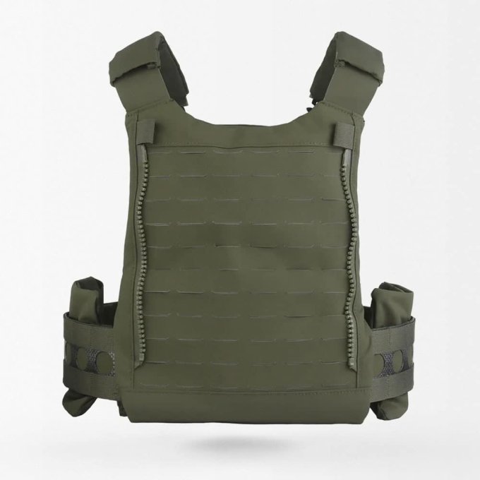 Chaleco portaplacas Ferro Concept verde OD - Imagen 4