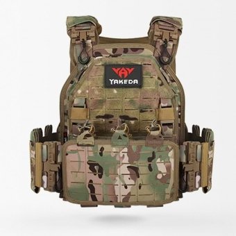 Chaleco portaplacas ligero Multicam