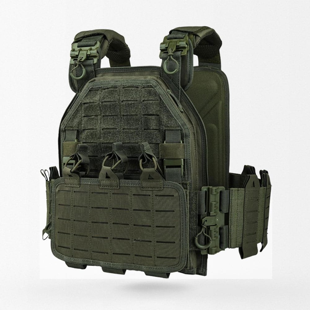 Chaleco portaplacas ligero verde Ranger