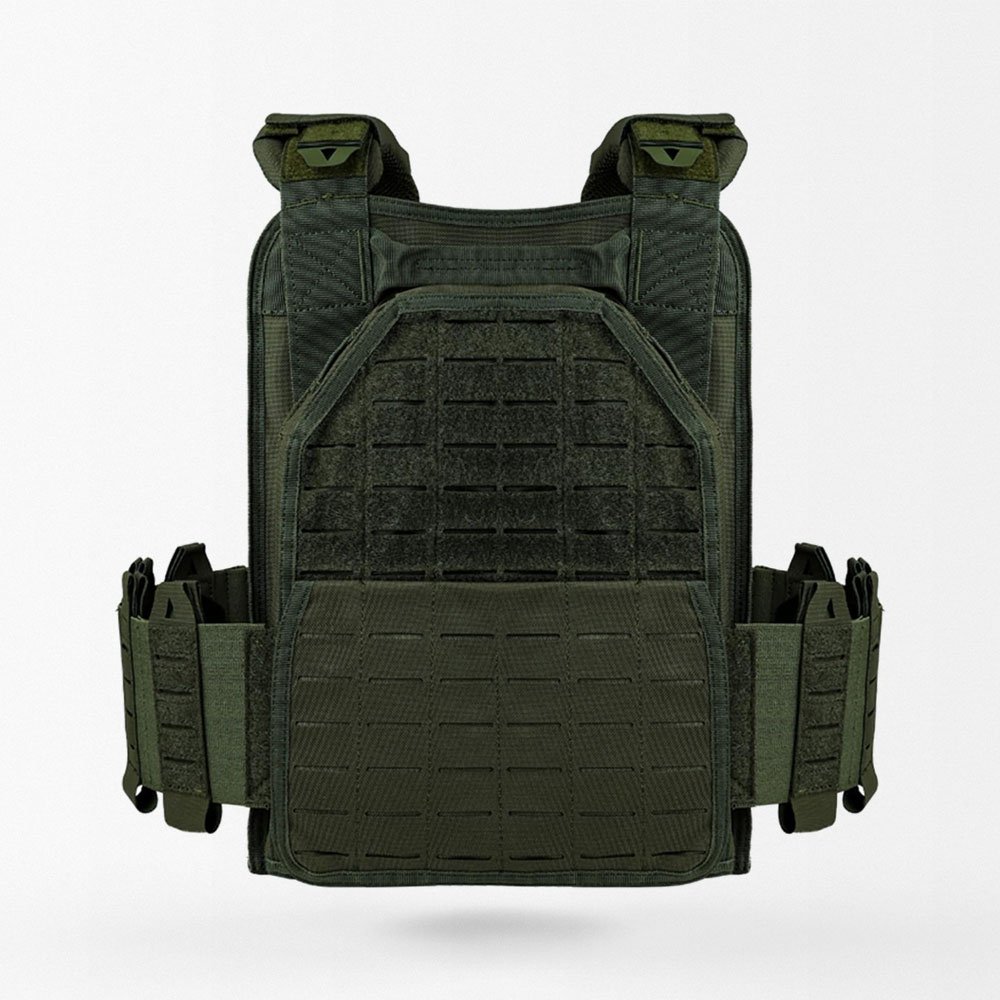 Chaleco portaplacas ligero verde Ranger - Imagen 3